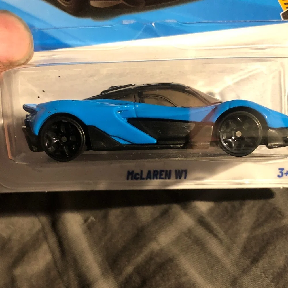 McLaren W1 Blue Toy Car
